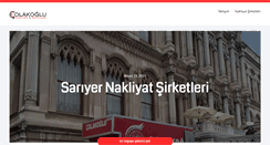 Desktop Screenshot of nakliyesirketleri.net